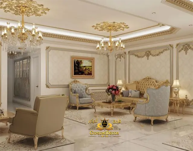 ديكورات جبسية الشرقية – تصاميم جبس بورد حديثة للأسقف والجدران